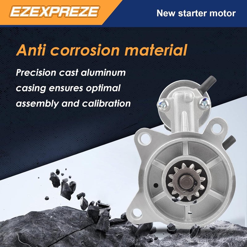 E EZEXPREZE Ezexpreze 6646N Ford New Starter Replacement for 00-05 Excursion, 99-13 Expedition F-150 F-250 F-350 F-450 F-550 Super-Duty Lincoln Navigator, 05-10 Mustang, 99-13 V8 V10 4.6 5.0 5.4 6.2 6.8L - Image 3